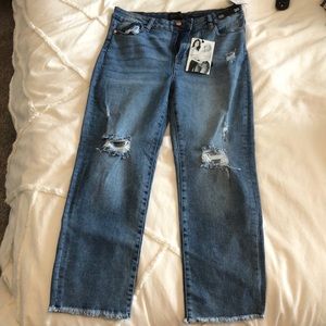 Kendall and Kylie Straight leg Jeans